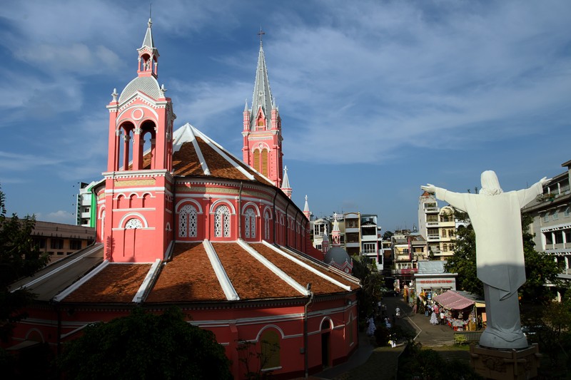 Chiem nguong nha tho co kien truc doc dao nhat Viet Nam-Hinh-6